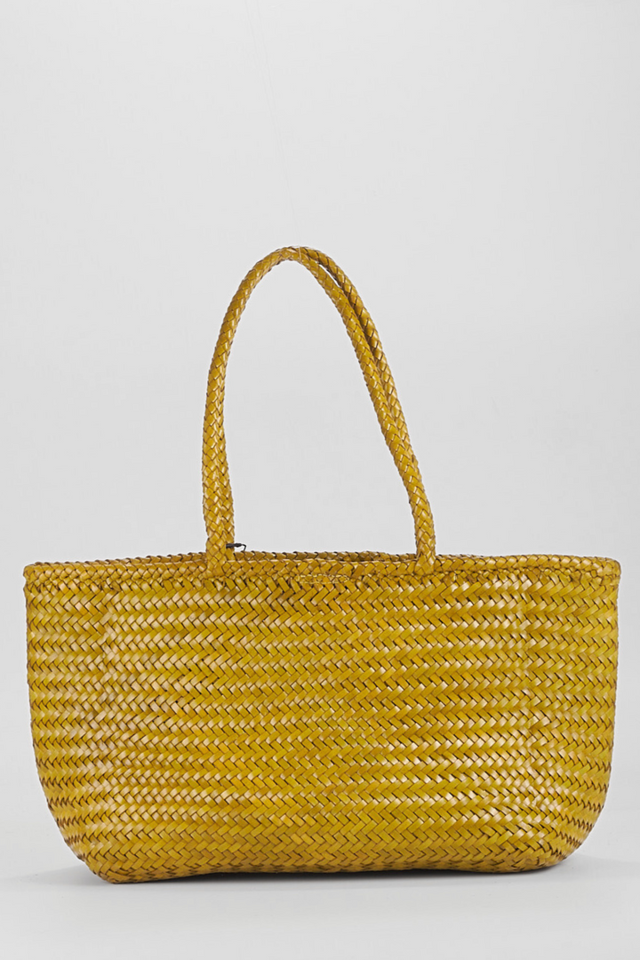 Amora Woven Shoulder Bag- Macha