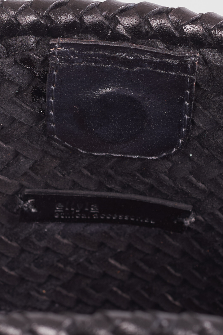 Amora Woven Shoulder Bag- Black- PRE ORDER ETA 4 weeks