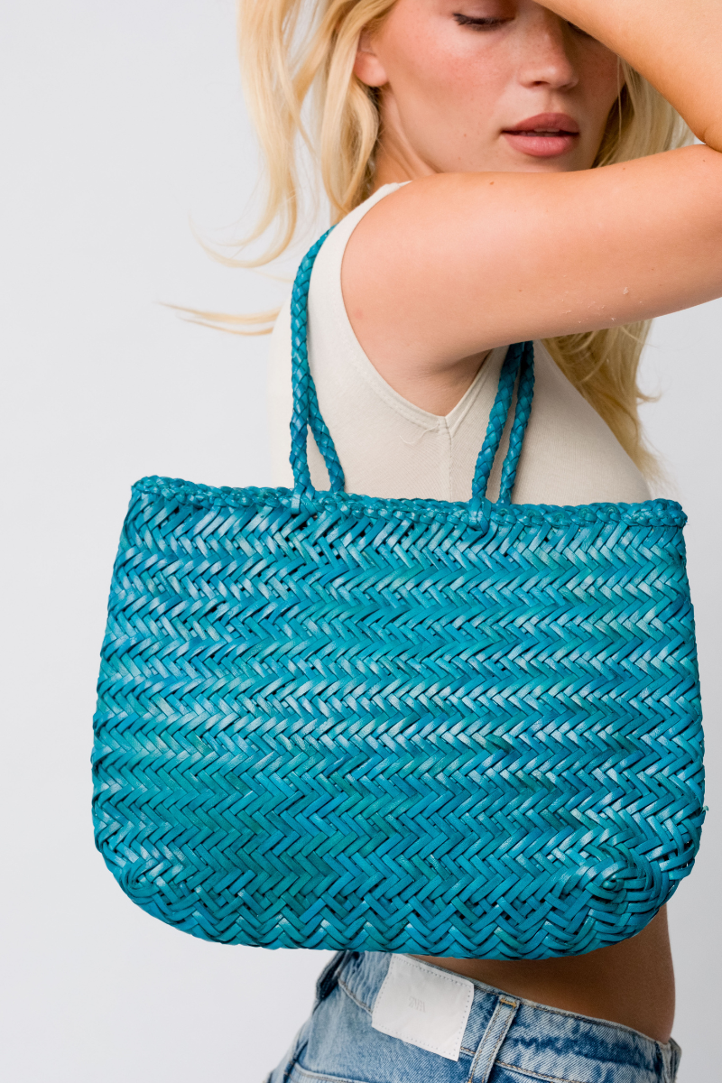 Ari Leather Bag Blue