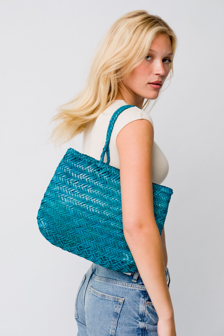 Ari Leather Bag Blue