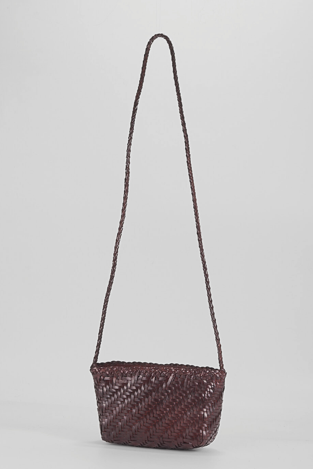 Sia Leather Crossbody- Espresso