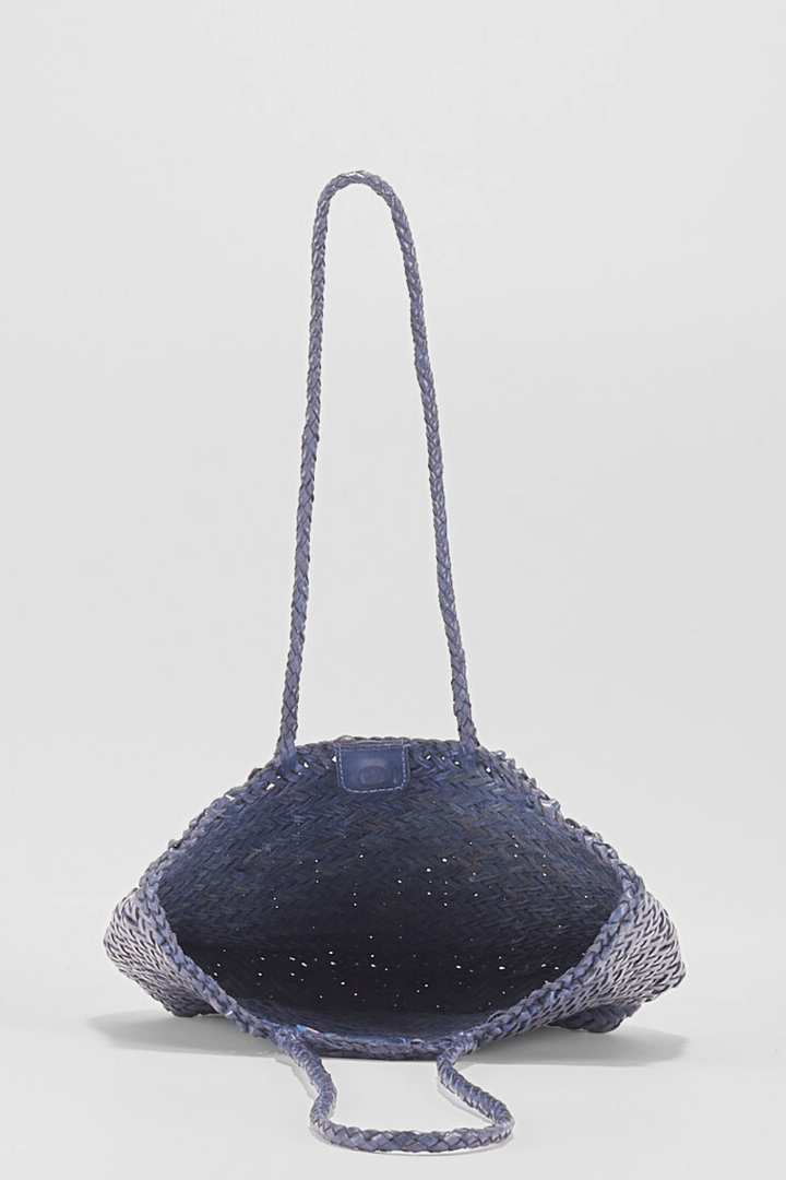 Ari Woven Leather Shoulder Bag