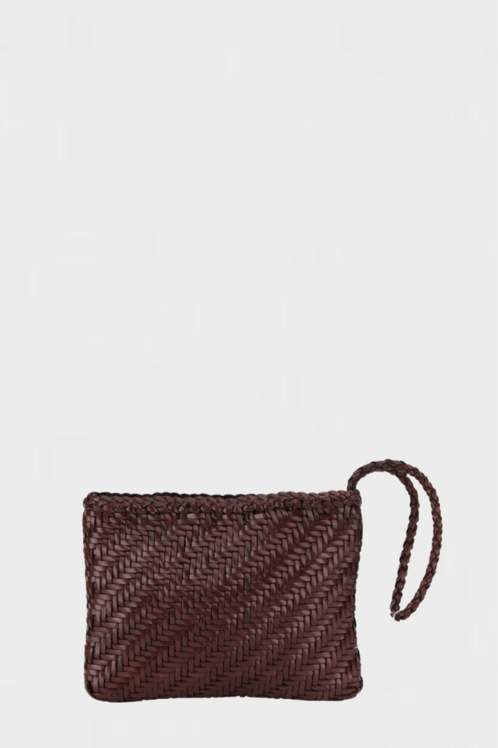 Woven Wristlet Espresso