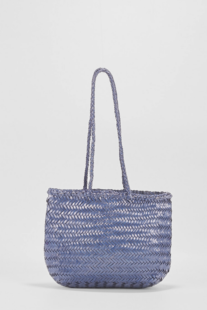Ari Woven Leather Shoulder Bag