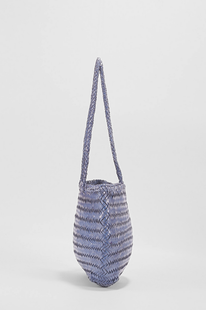 Ari Woven Leather Shoulder Bag
