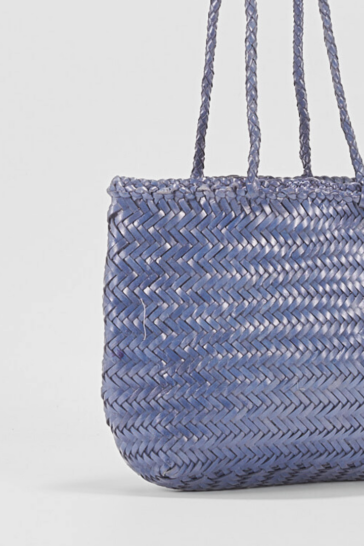 Ari Woven Leather Shoulder Bag