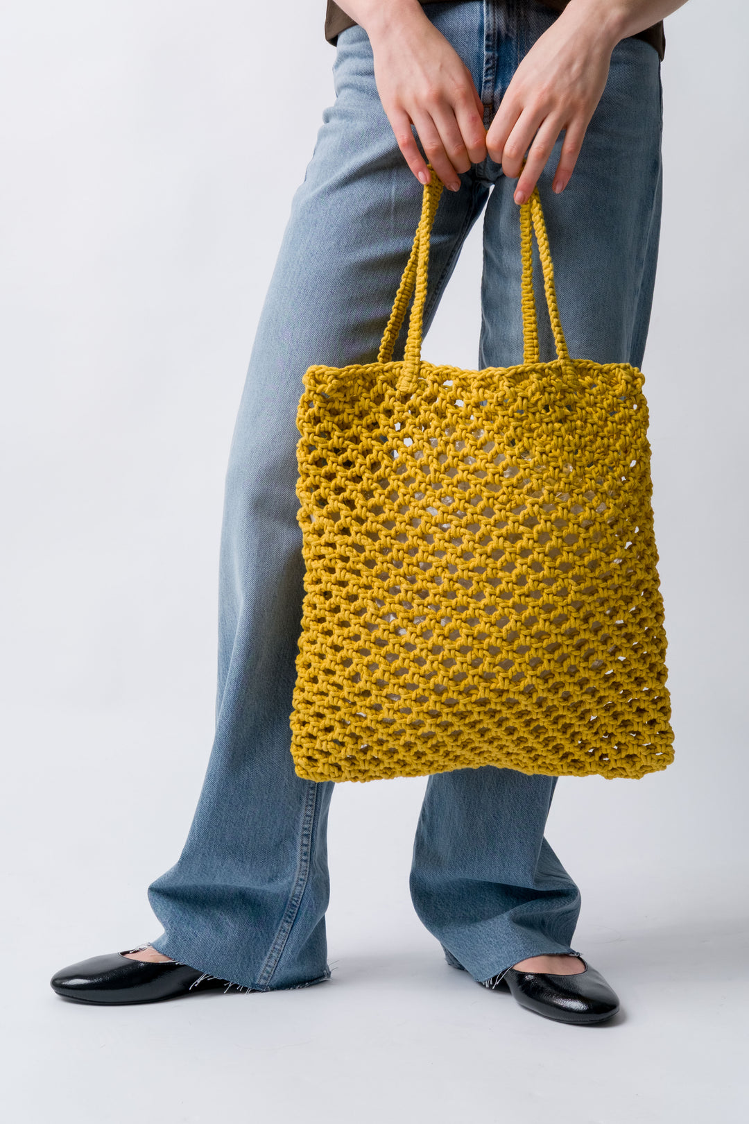 Nadia Crochet Cotton Tote