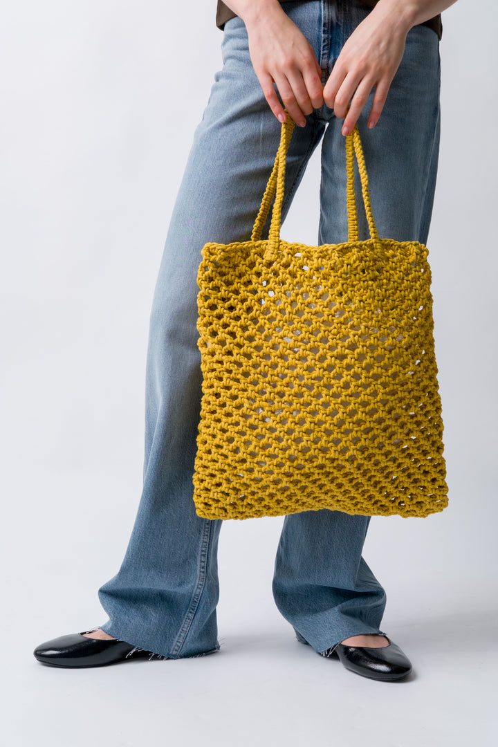 Nadia Crochet Cotton Tote