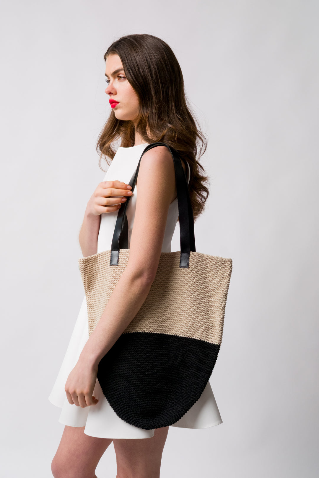 Lori Woven Shopper Bag