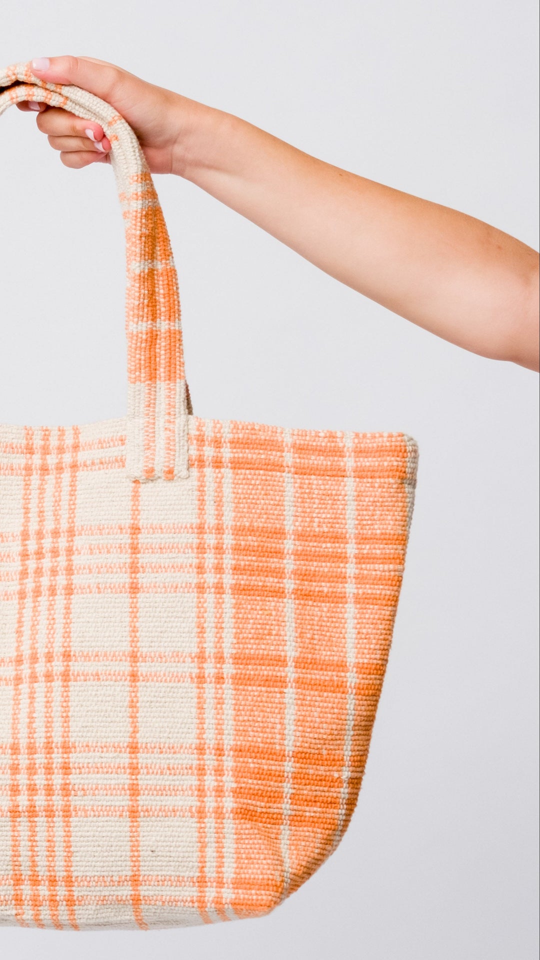 Sahara Organic Cotton Tote Bag- Orange