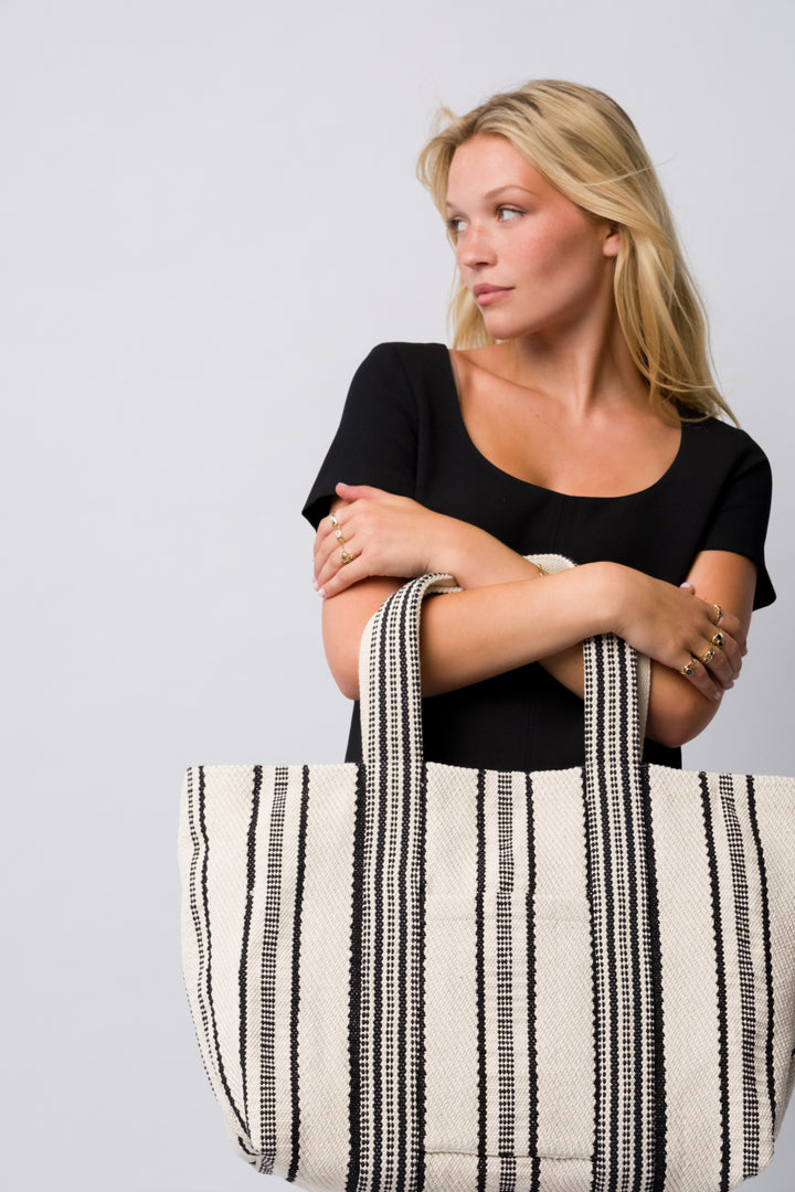 Ria Large Cotton Travel Bag