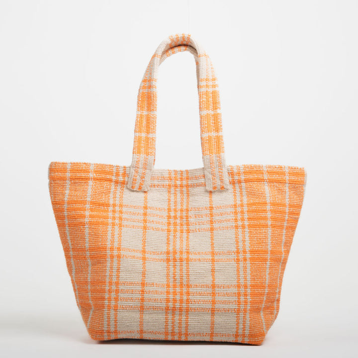 Sahara Organic Cotton Tote Bag- Orange