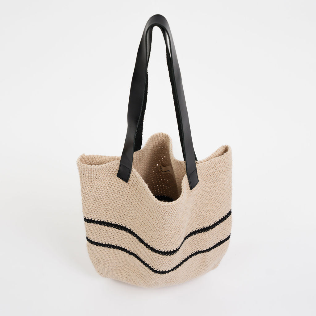 Einkaufstasche „Lana“ aus gewebter Baumwolle
