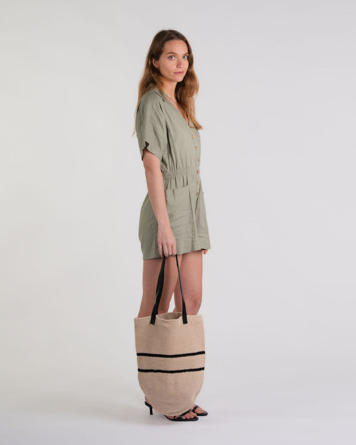 Einkaufstasche „Lana“ aus gewebter Baumwolle