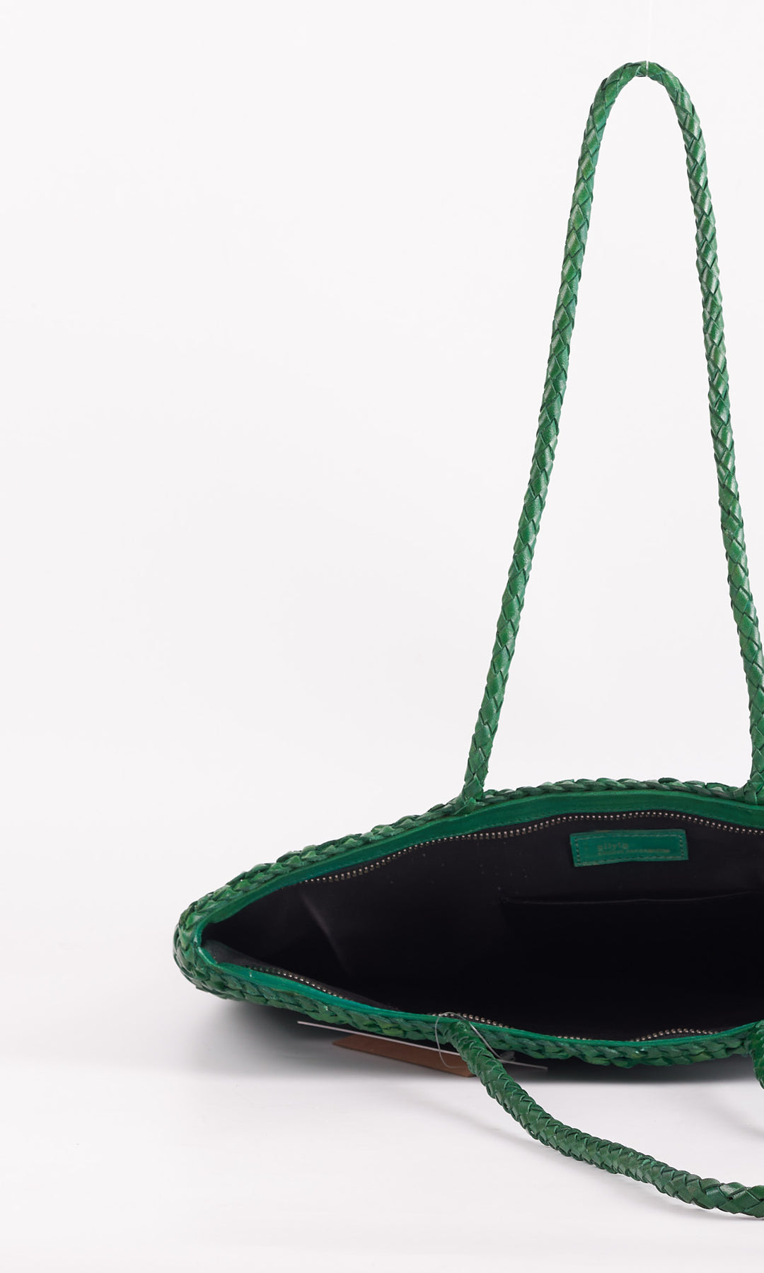 Rhia Large Leather Tote with zipper