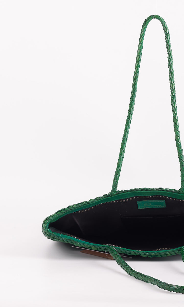 Rhia Large Leather Tote with zipper