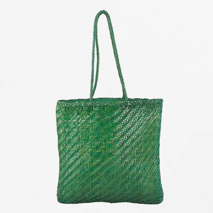 Rhia Large Leather Tote with zipper