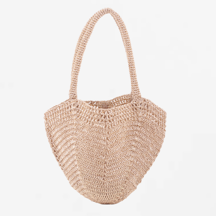Gori Lurex Handbag- Metallic Gold
