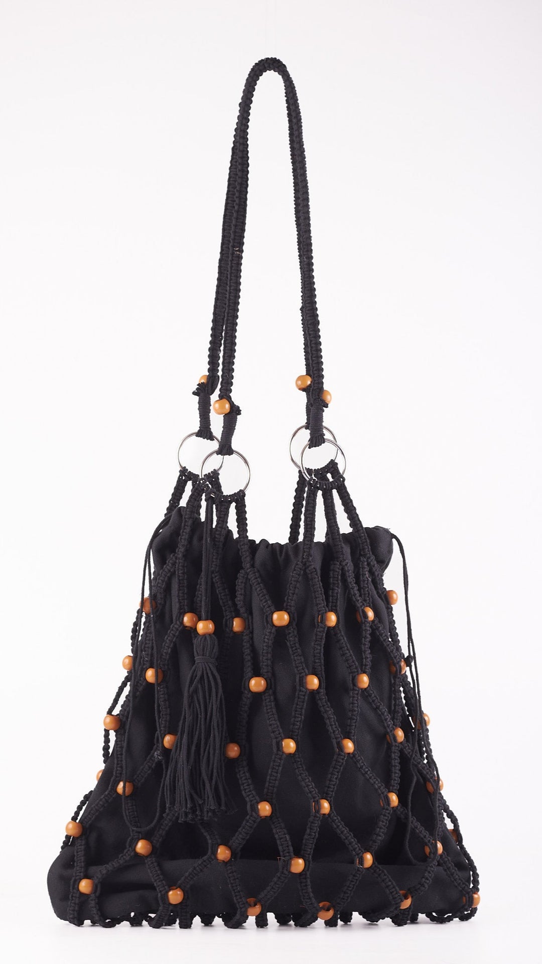 Nia Crochet Shoulder Bag