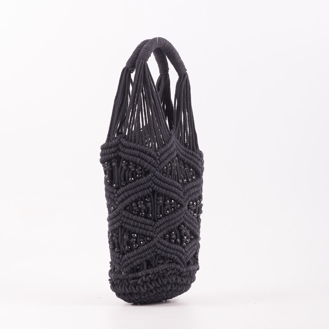 Melina Beaded Crochet Bag