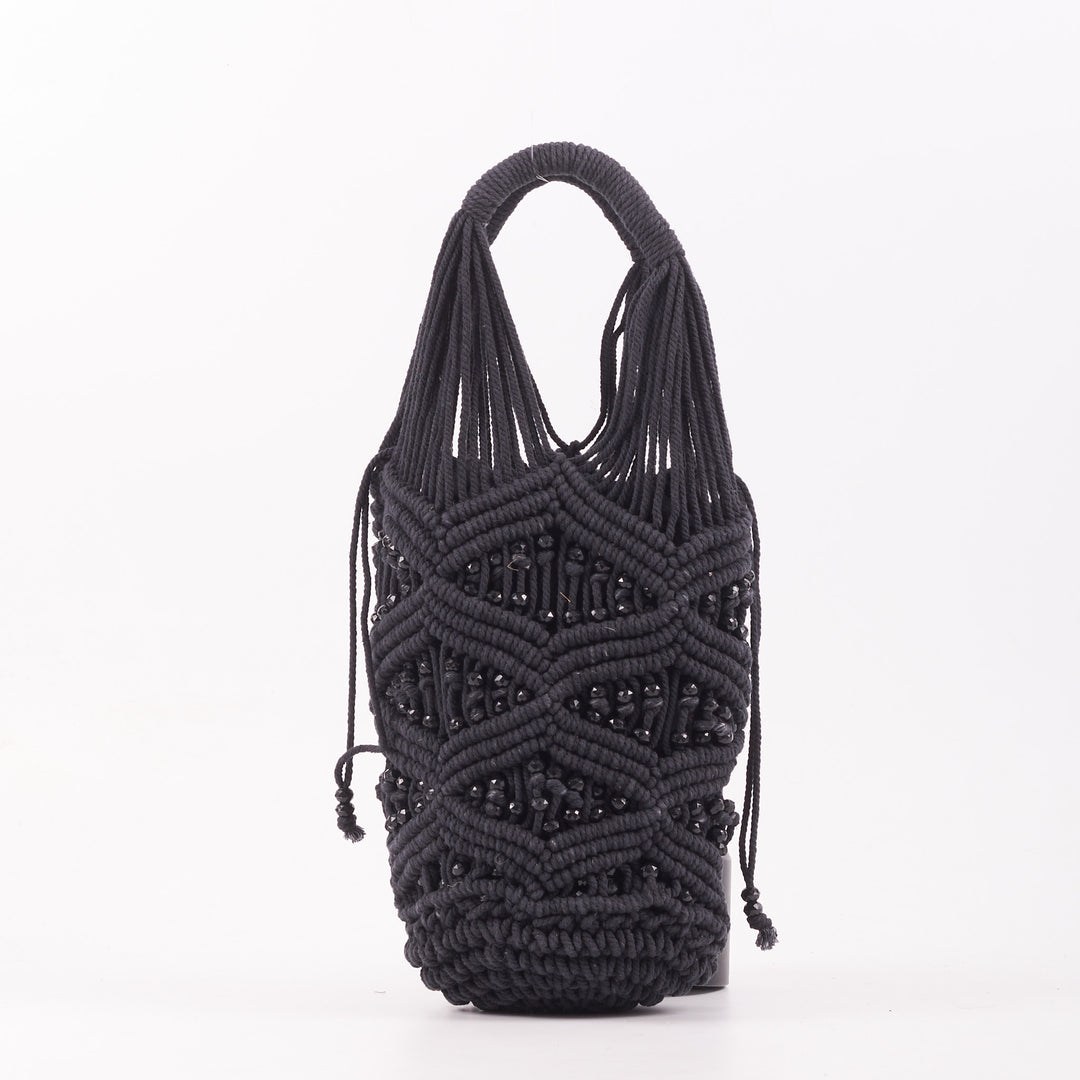 Melina Beaded Crochet Bag