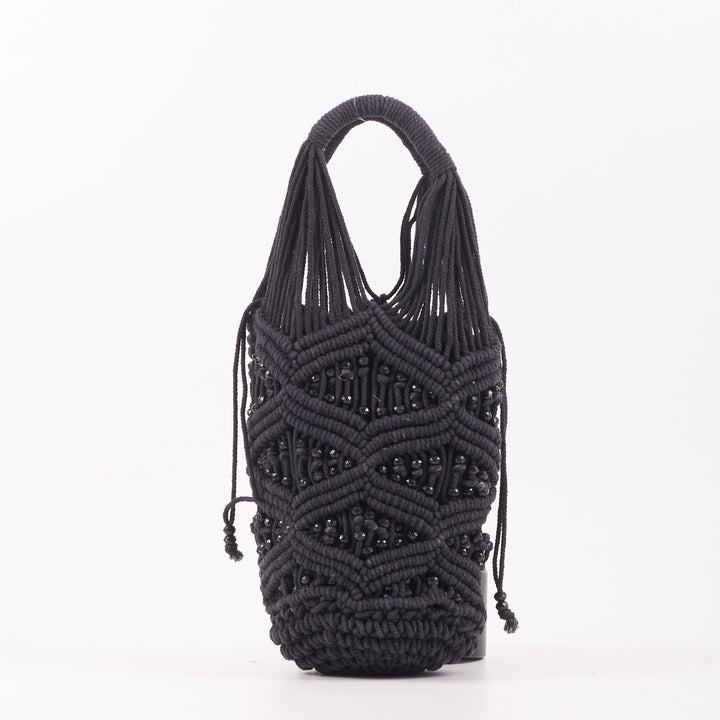 Melina Beaded Crochet Bag