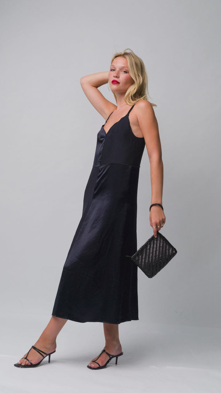 Woven Wristlet - Black