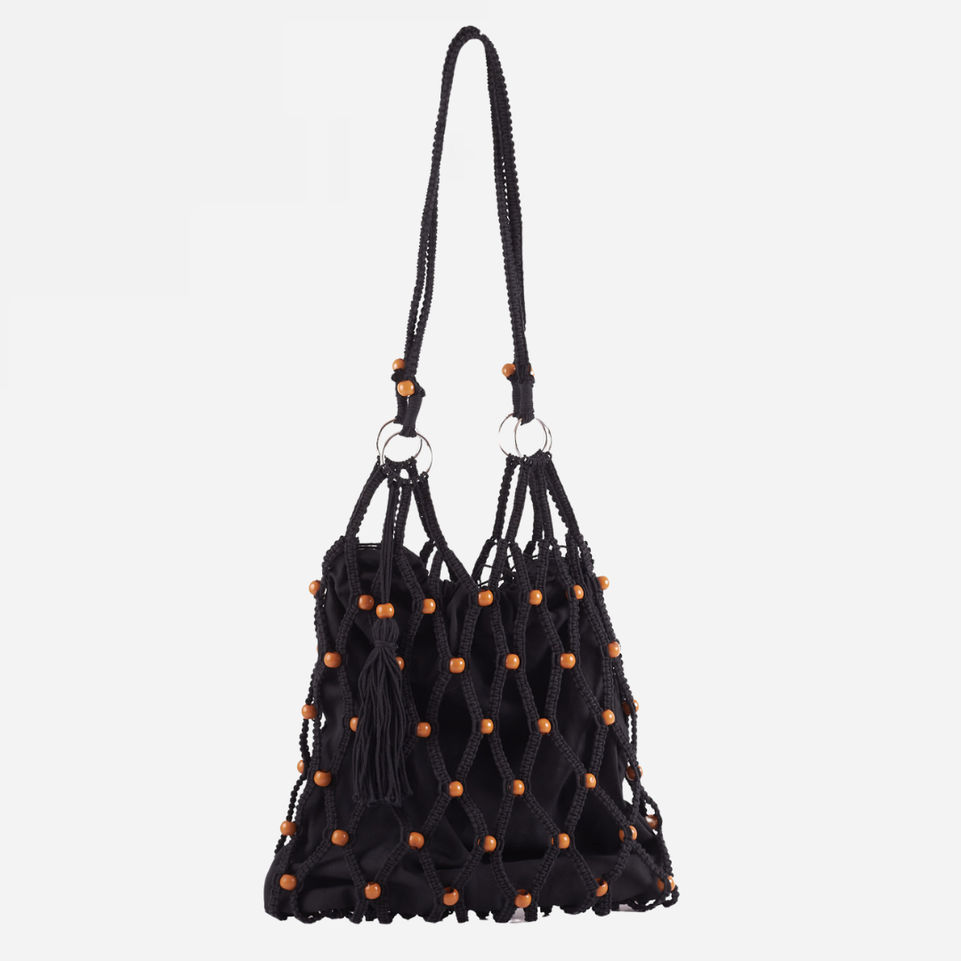 Nia Crochet Shoulder Bag