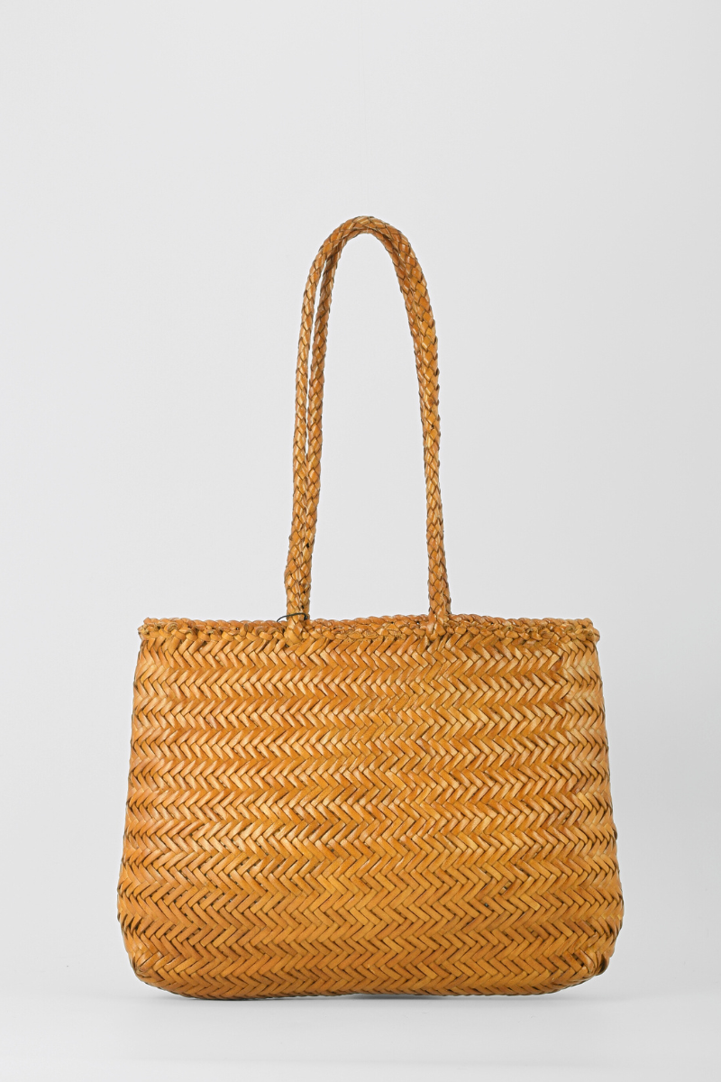 Geflochtene Ledertasche