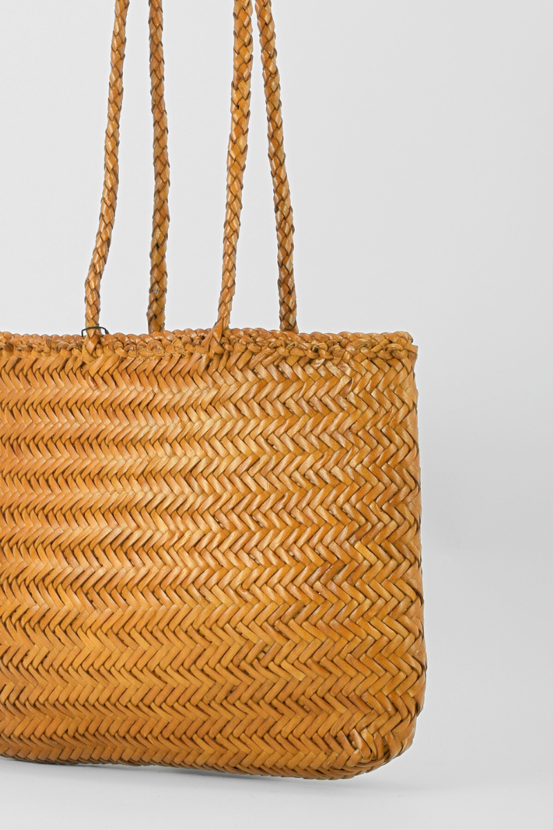 Geflochtene Ledertasche