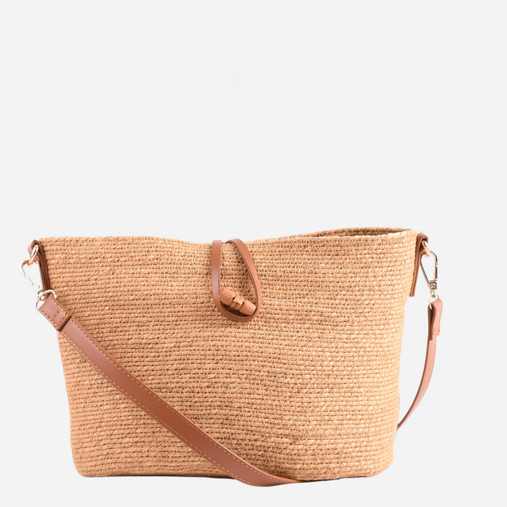 Juhi Seagrass Bucket Bag