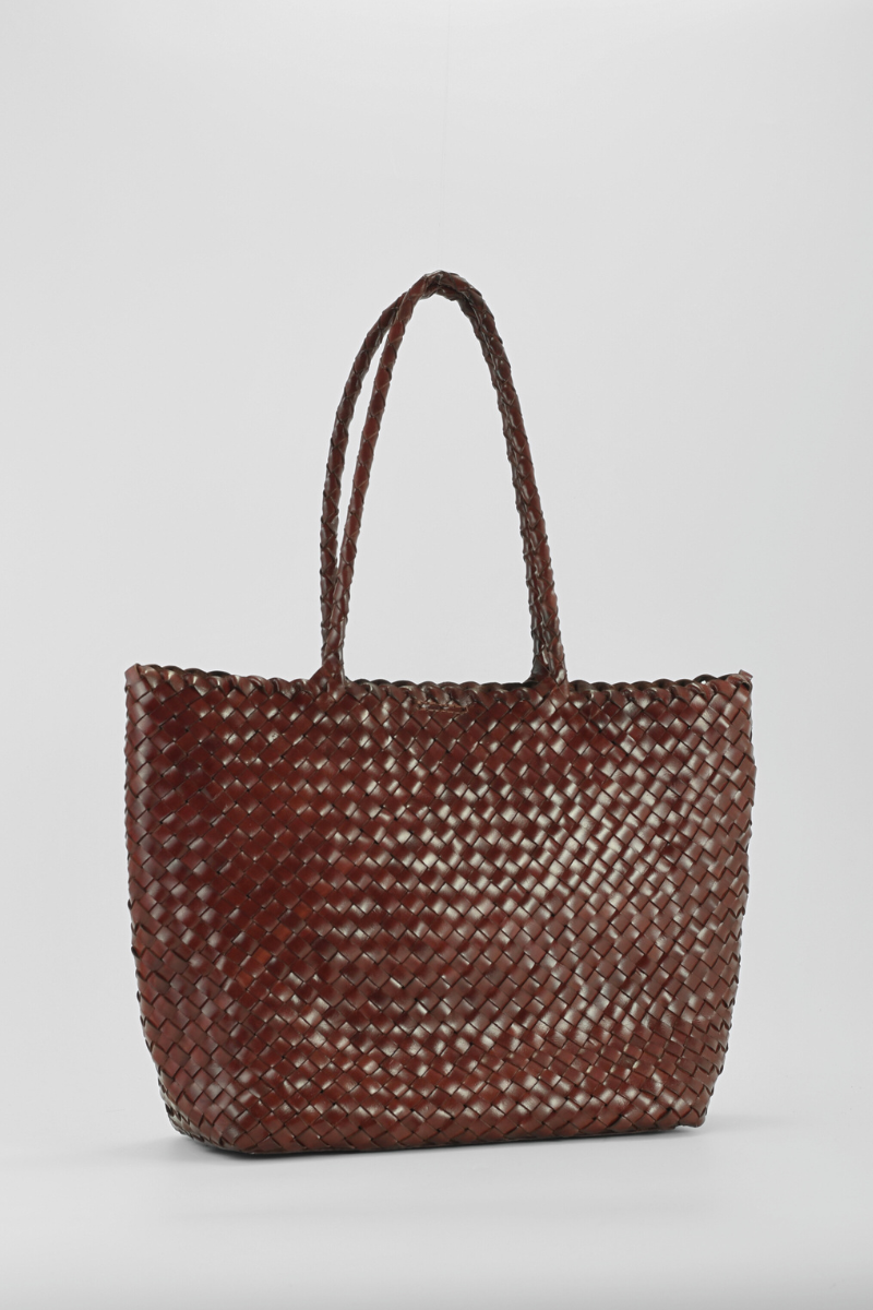 Leia Box Weave- Burgundy