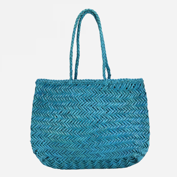 Woven Leather Shoulder Bag