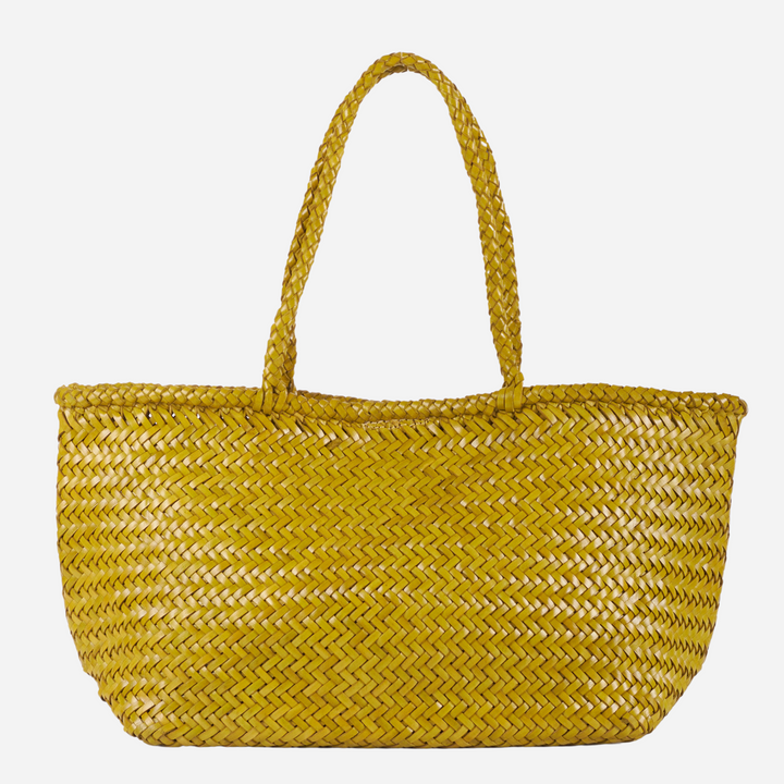 Amora woven leather bag
