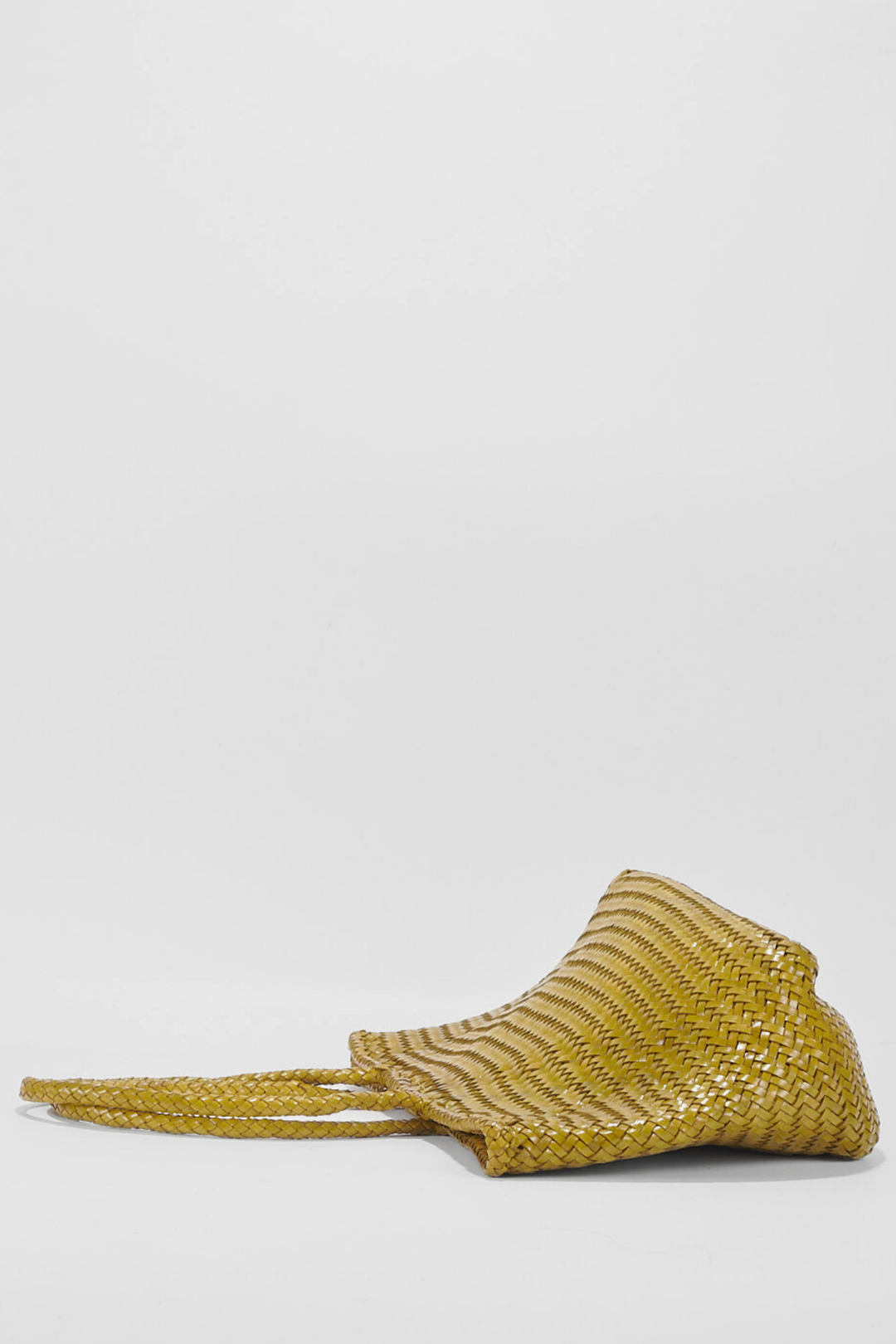 Amora Woven Shoulder Bag- Macha