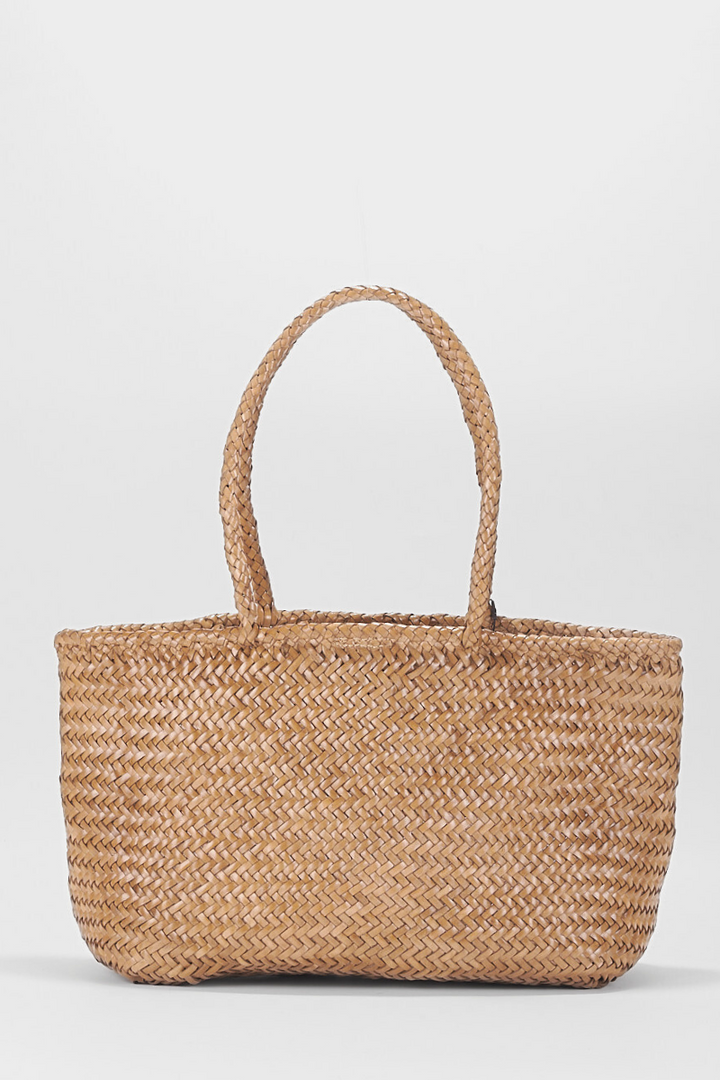 Amora Woven Shoulder Bag Khaki- ETA 7 days