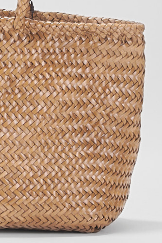 Amora Woven Shoulder Bag Khaki- ETA 7 days