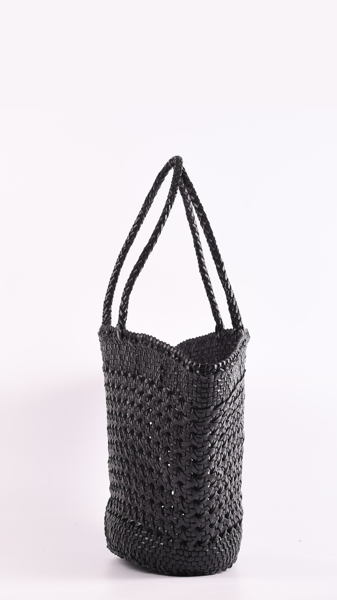 Woven Leather Basket Bag- PRE ORDER