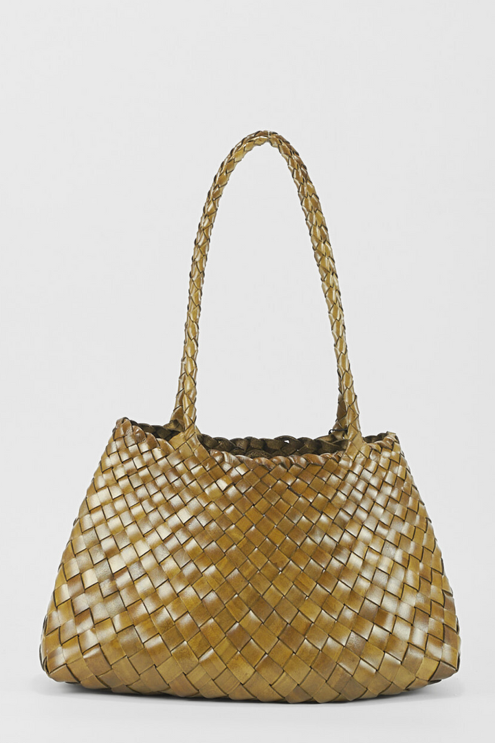 Selina Long Handle Shoulder Bag - Bamboo Green