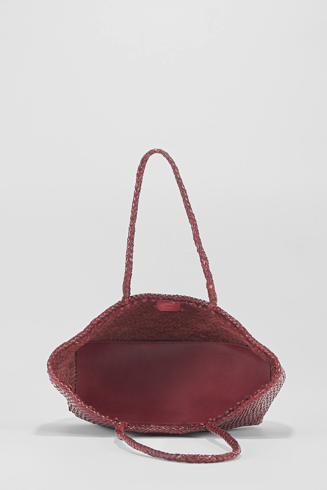 Amora Woven Shoulder Bag- Burgundy- PRE ORDER ETA 3 Weeks
