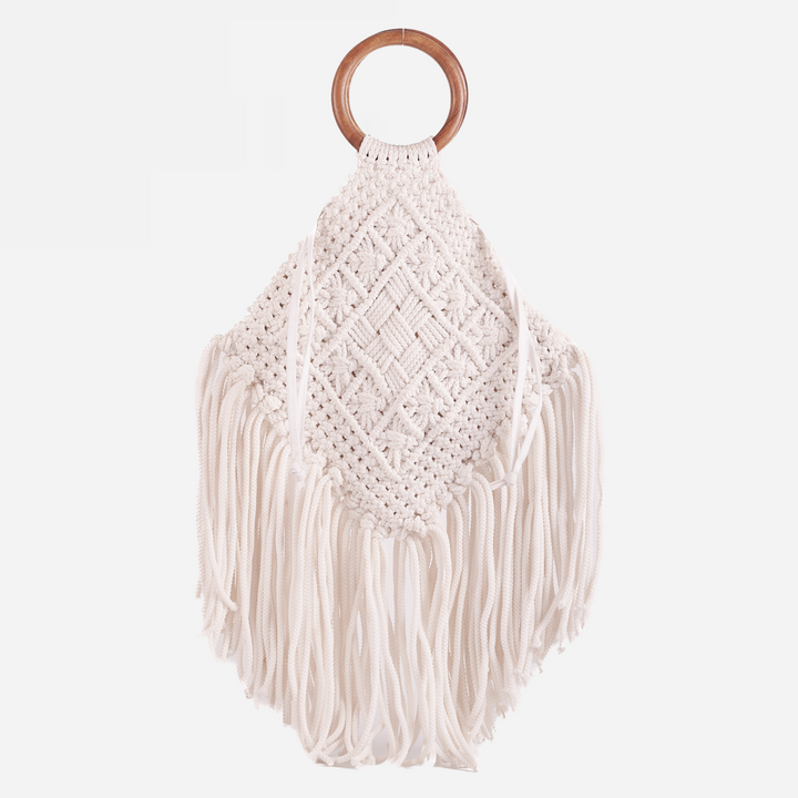 Coyote Cotton Macrame Clutch Bag- Coming soon