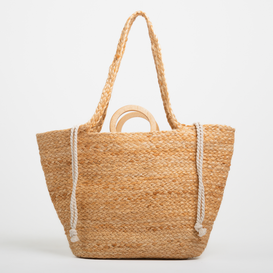 Anaya Large Jute Basket Bag