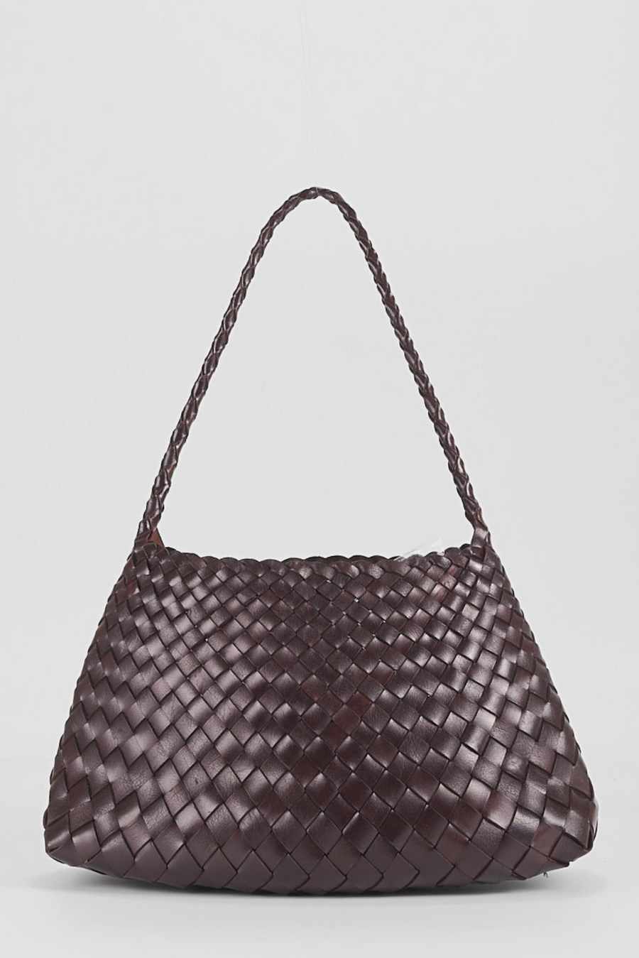Ellyla Isla Black Woven Leather Basket Bag main image 1