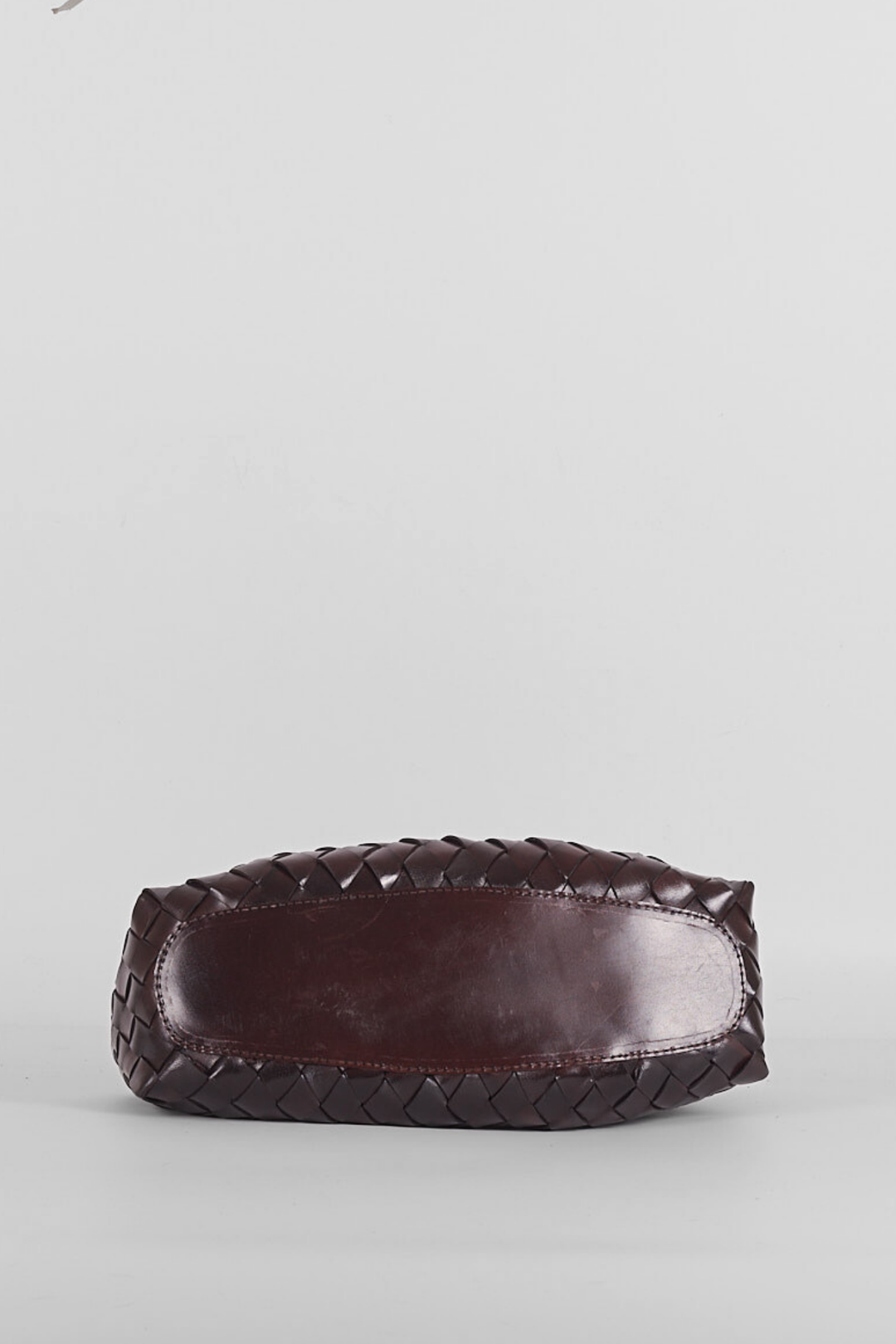 Selina Woven Shoulder Bag- Espresso