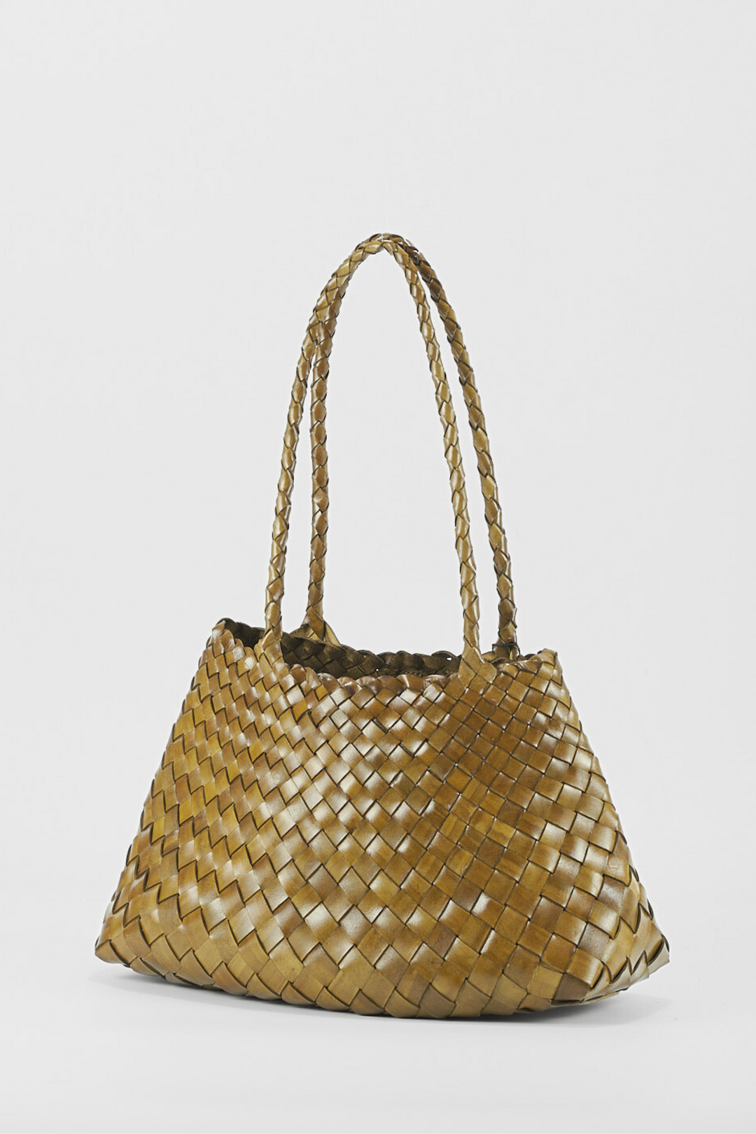 Selina Long Handle Shoulder Bag - Bamboo Green