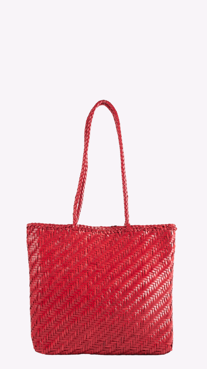 Rhia Woven Leather Tote- PRE ORDER