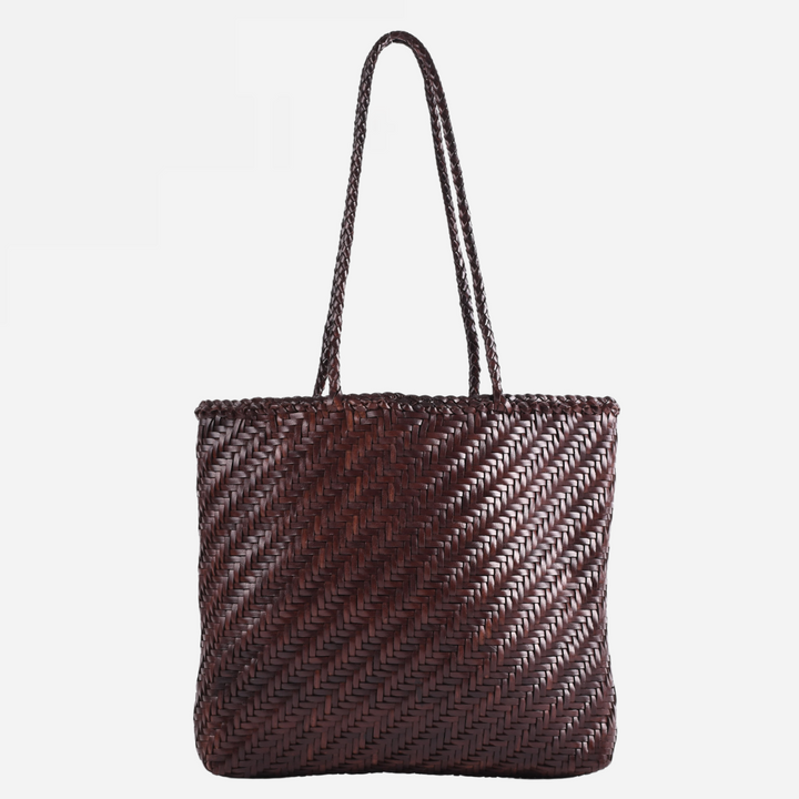 Rhia Woven Leather Tote- PRE ORDER