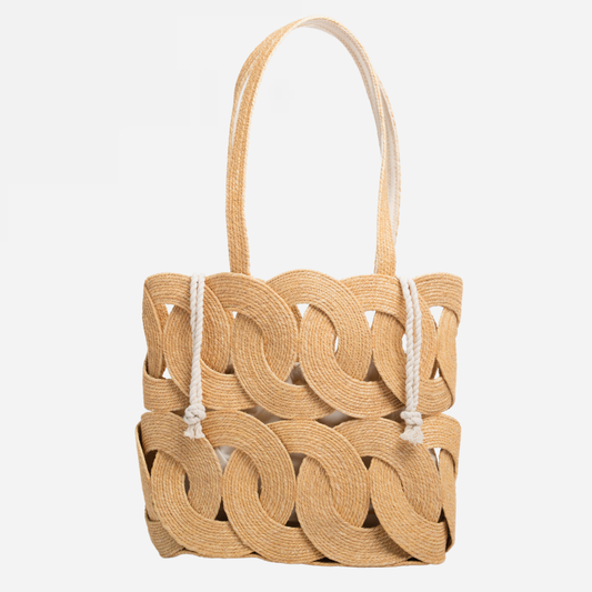 Seagrass & Organic Cotton Tote Bag