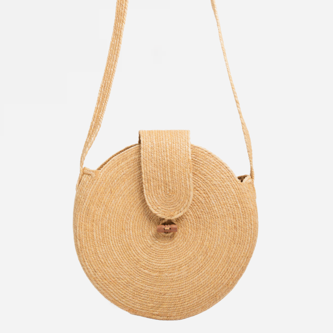 Parvati Seagrass Crossbody Bag