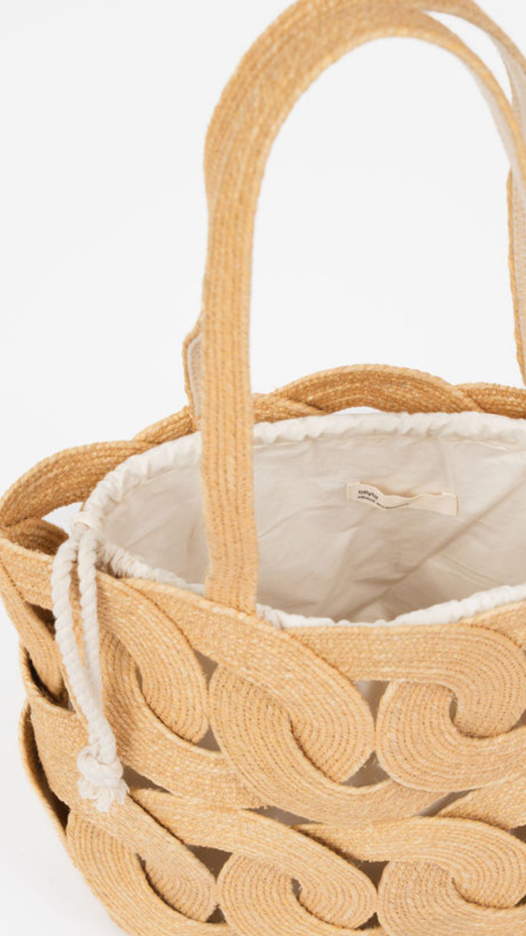 Seagrass & Organic Cotton Bag